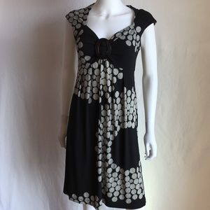 Donna Morgan Dress Black/White
